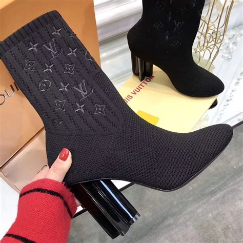 louis vuitton black heeled boots|Pumps Collection for Women .